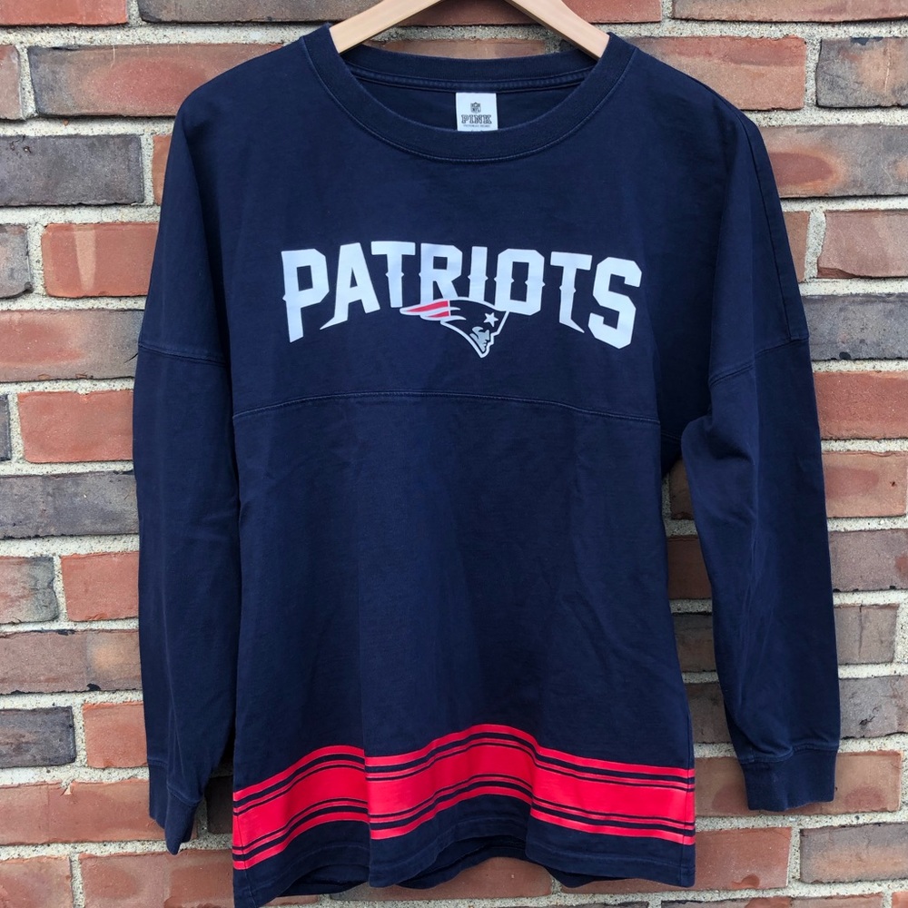 Pink Victoria’s Secret New England Patriots Shirt